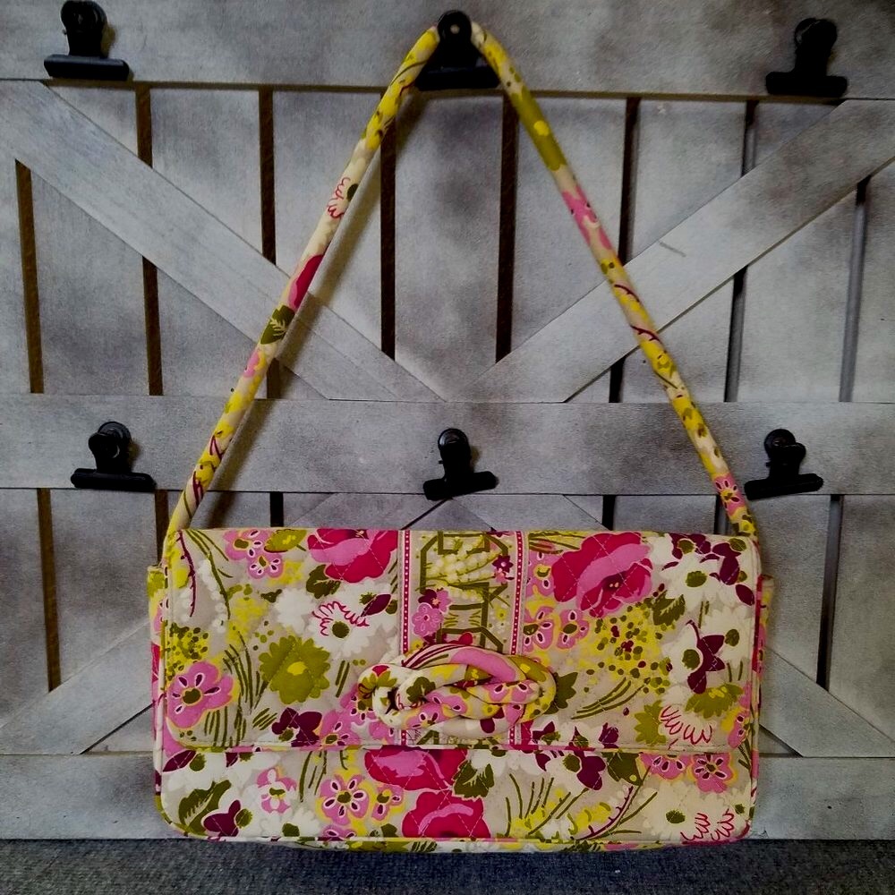 Vera Bradley Pink Floral Knot bag NWOT